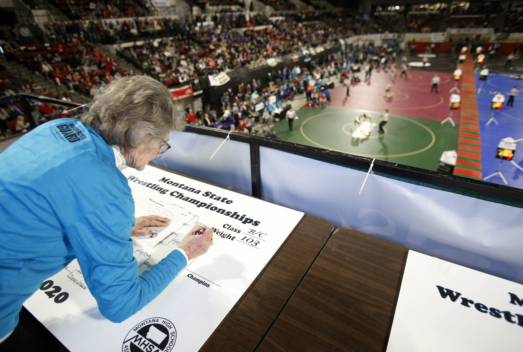 Wrestling brackets